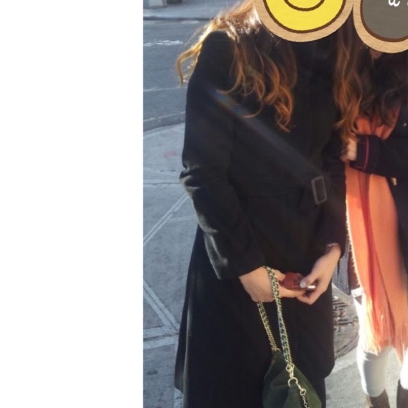 Angola, cashmere and wool Long Coat - Picture 9 of 9